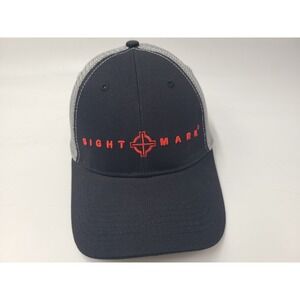 Sightmark Mesh Trucker Snapback Hat Cap Rifle Hunting Scopes Tactical Black Gray